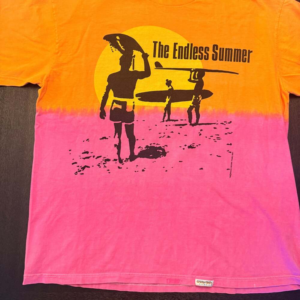 Rare Endless Summer Vintage Men t-shirt by Crazy Shirts Hawaii size X-Large 1987